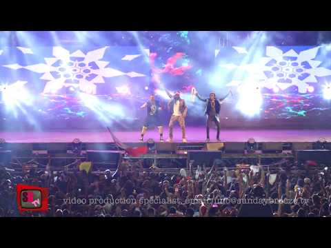 Motto & Lyrikal PARTY LIT Performance at Machel Monday 2018