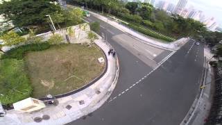 preview picture of video 'Dji phantom : test flight at Tsz Wan Shan'
