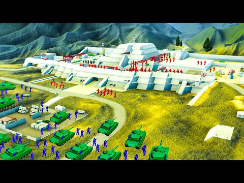 Attacking the Ultimate SUPER FORTRESS in Ravenfield