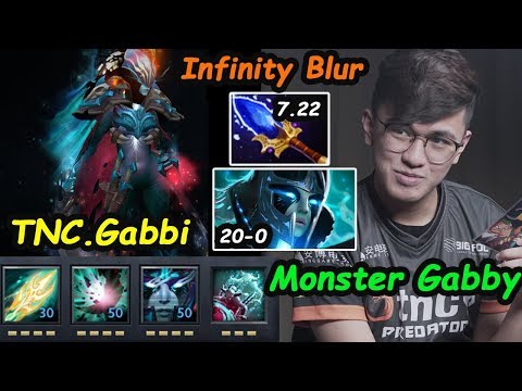 TNC Gabbi - [Phantom Assassin] Monster Carry Aghanim Build Insane Damage 7.22 Dota 2 Gameplay