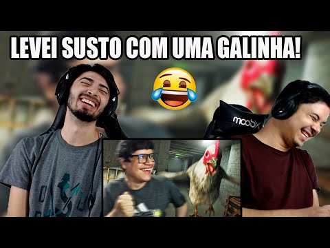 REACT CORRE QUE A GALINHA TÁ ATACADA! - Chicken Feet (Games EduUu)