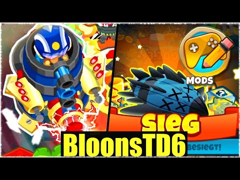 *MOD* BESIEGT DER 5-5-5 PFEILSCHUSSSCHÜTZE DEN BOSS? - Bloons TD6 [Deutsch/German]