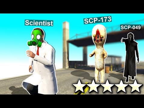 SURVIVING 24 HOURS In An SCP FACILITY (This Was A BAD IDEA!) - GTA 5 Mods Funny Gameplay