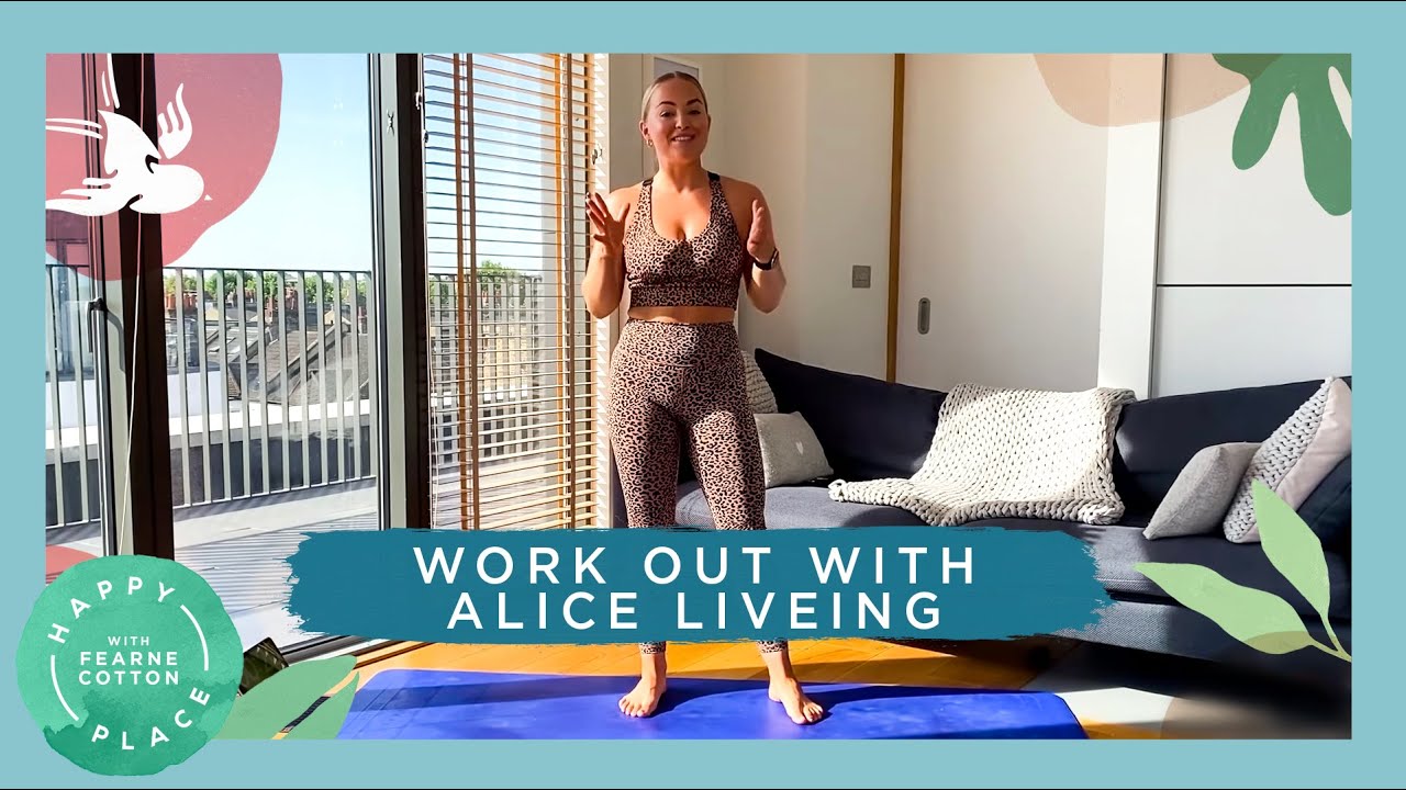 Workout with Alice Liveing | Happy Place Festival - YouTube