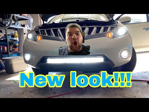 THE ONLY NISSAN MURANO WITH THIS UPGRADE | LED LIGHT BAR INSTALLATION |