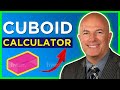 Cuboid Calculator Video