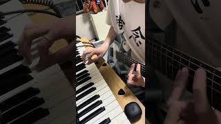 千本桜を一人二役でやってみた #shorts #guitar #keyboard #ボカロ