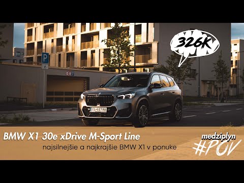 Silnejšie ako policajné Baworáky / BMW X1 30e xDrive - Medziplyn #POV test obrazok