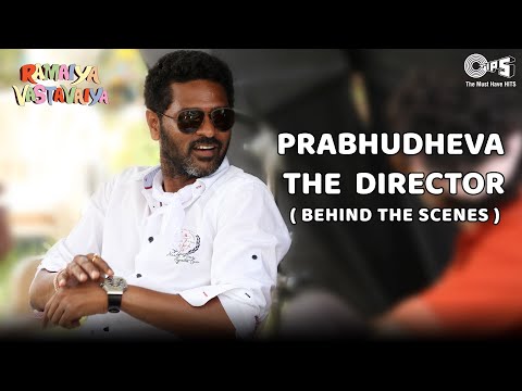 Prabhudheva The Director | Behind The Scenes - Ramaiya Vastavaiya | Girish Kumar, Shruti Haasan