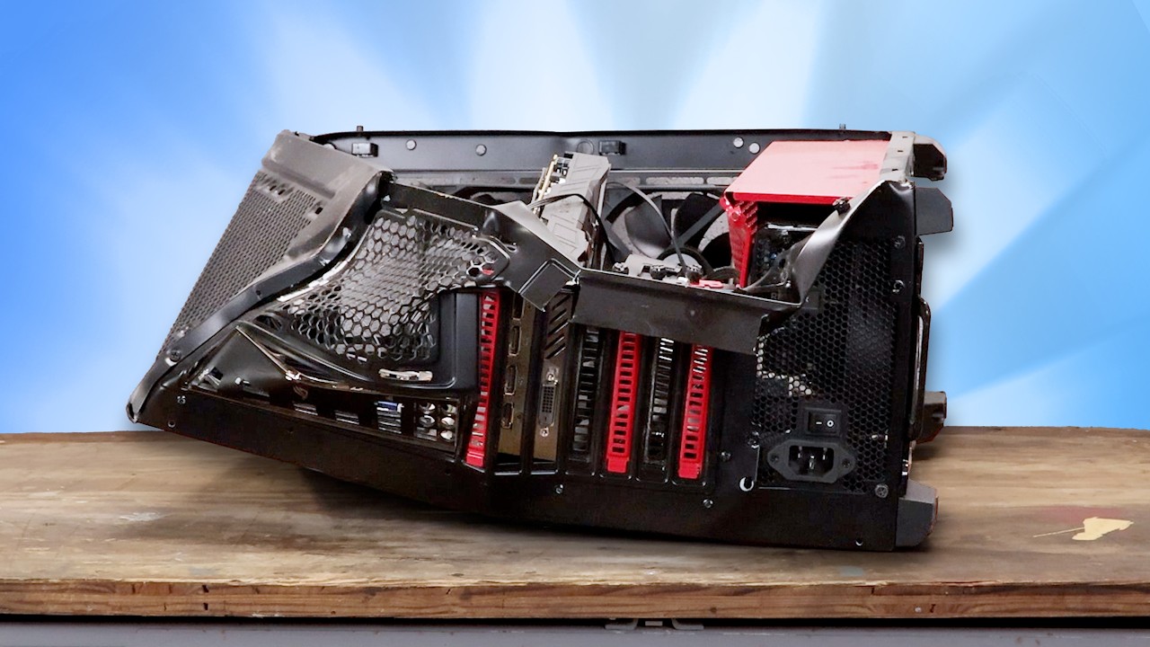 Gaming on a Trash-Compacted PC