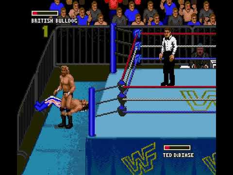 Mega Drive Longplay [553] WWF Super Wrestlemania (US)