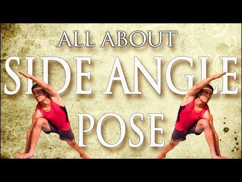 Side Angle Pose (Parsvakonasana): Yoga for beginners | Triyogam Series