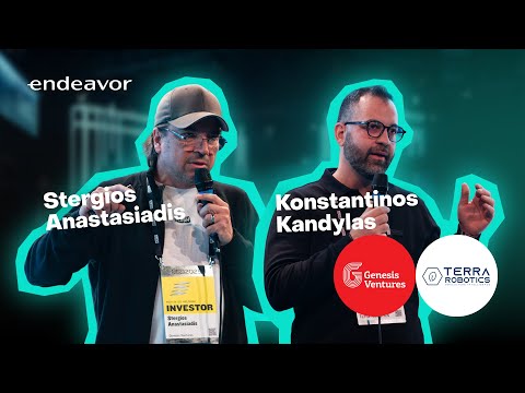 Founder on Stage | Konstantinos Kandylas (Terra Robotics) on Raising & Scaling