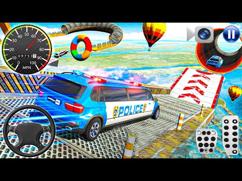 Formula car racing stunts 3d simulator 2021 – Police Limo Car Stunts – Android Gameplay