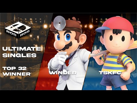 Winder (Dr. Mario) vs TSKFC (Ness) | Ultimate Singles Top 32 Winners | Ring of Smash 3