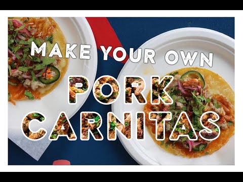 How to make traditional Mexican ~ Pork Carnitas