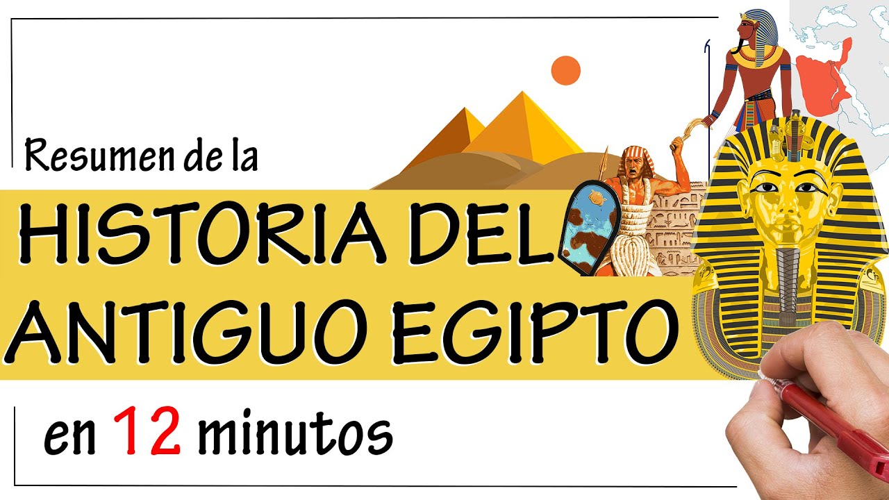 Historia del ANTIGUO EGIPTO - Resumen | Origen, Política, Sociedad, Economía, Aportes...