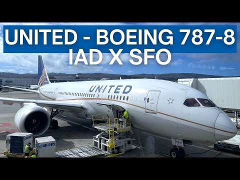 Miniatura YouTube dla United Airlines Boeing 787-8