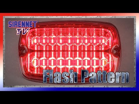 Flash Pattern: Whelen M6 Linear Super-LED Lighthead