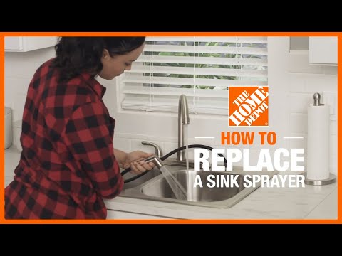 How to Replace a Sink Sprayer | Kitchen and Bath | The Home Depot