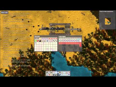 Factorio, automatic train management