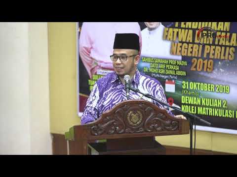 31-10-2019 SS. DATO' DR. MAZA: Fatwa Dan Falak Negeri Perlis