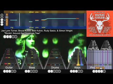 Metal Xmas - Rockin' Around the Christmas Tree (CH/RB3/FS/YARG Ready!)