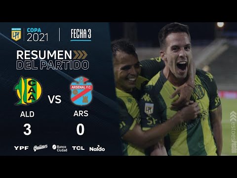 Copa De La Liga | Fecha 3 | resumen de Aldosivi - Arsenal