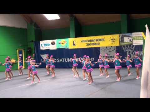 Mažoretky Babypanenky - 1.místo Oblastní kolo NBTA 2015