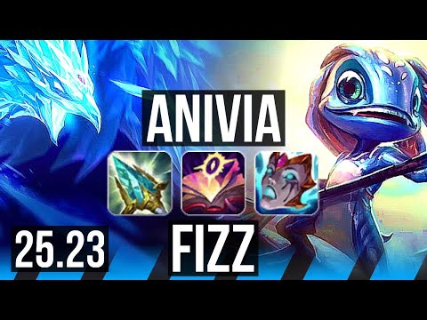 ANIVIA vs FIZZ (MID) | 11/1/14, Legendary, 700+ games, 37k DMG | KR Master | 25.23