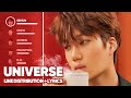 EXO Universe Line Distribution Lyrics Color Coded PATREON REQUESTED