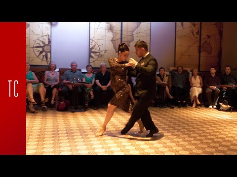 Tango: Eva Icikson y Brenno Marques, 26/5/2022, Patio de Tango 1/3