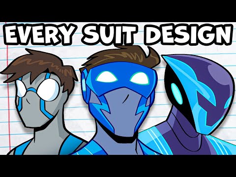 Every DESIGN for My Original Superhero Explained!