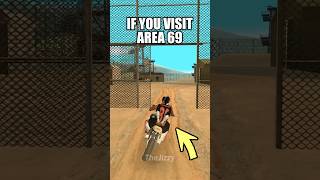 If You ENTER RESTRICTED AREA With a GIRLFRIEND in GTA San Andreas 😳 #gta #gtasanandreas #secrets