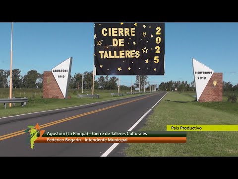 Agustoni, La Pampa. Cierre de Talleres Culturales 2025.  29 11 2025