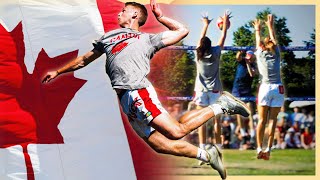 Finals of Canada's BEST Grass Volleyball Tournament - Salmonfest Finals