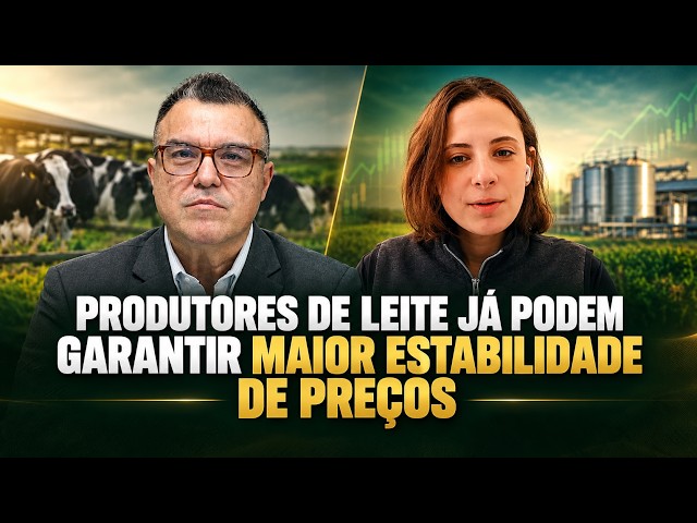 Produtores de leite já podem garantir maior ESTABILIDADE de preços.