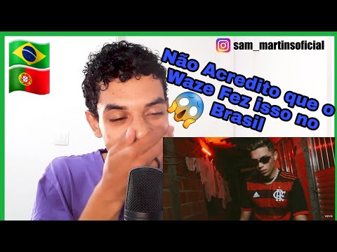 Brasileiro React a WAZE - Mbappé [ Drill De Portugal ] 🇵🇹