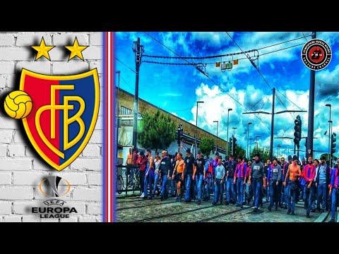 ⚽ 3.000 ULTRAS FC BASEL In FLORENZ Before Match Against Fiorentina • Conferense League