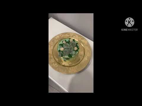 Buttercream flower cake