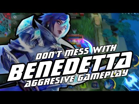 Aggressive Benedetta VS Top Tier Enemies! | Top 1 Global Mobile Legends