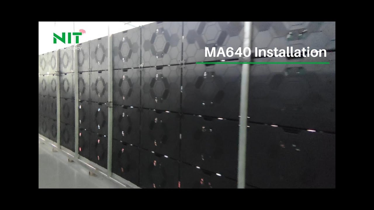 MA640 Series Indoor LED Screen:How to Install?