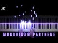 Mundhinam Parthene Piano Cover Vaaranam Aayiram Harris Jayaraj Jennisons Piano Tamil BGM