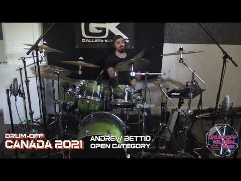 Drum-Off CANADA 2021 - ANDREW BETTIO - 38 - Open category