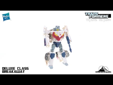 Transformers Titans Return Deluxe Class BREAKAWAY Video Review