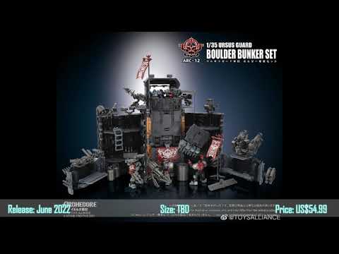 PREVIEW - Archecore 1/35 - Ursus Guard Boulder Bunker Set - Toys Alliance