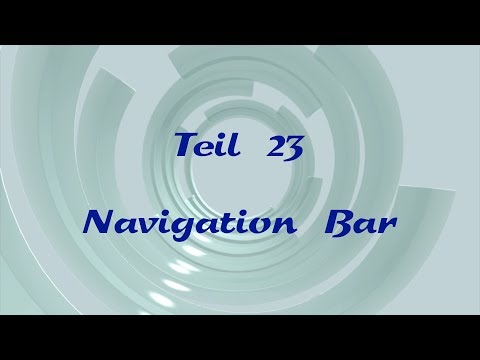 iOS-Programmierung für Einsteiger - 23 - Navigationbar in AppDelegate einstellen