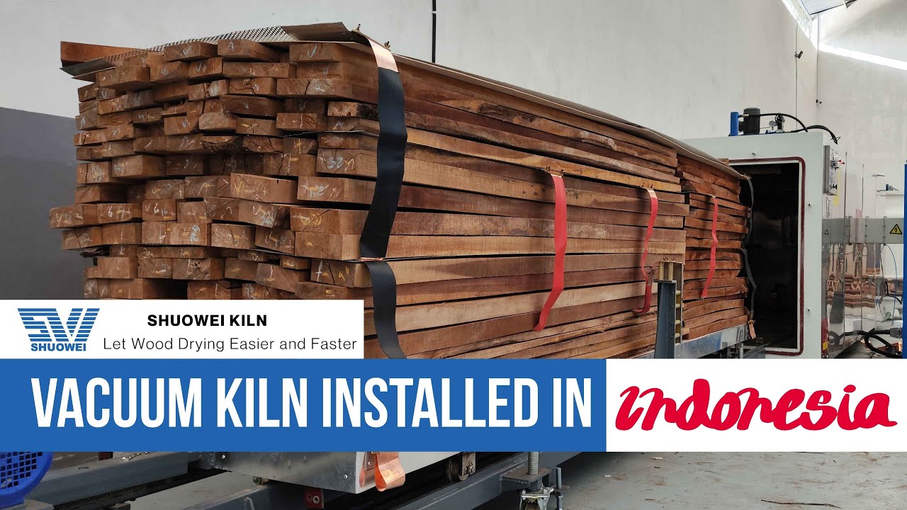 Shuowei Wood Drying Kiln Installed And Setup In Indonesia