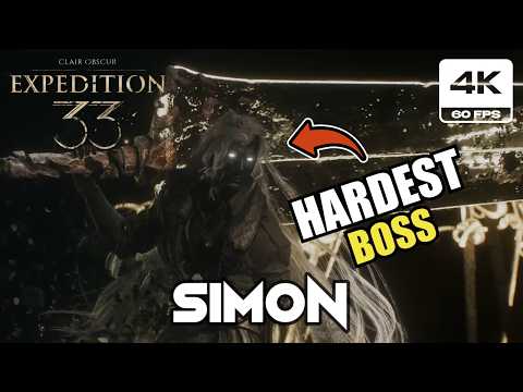 Clair Obscur: Expedition 33 - Simon Boss Fight (4K 60FPS Epic Settings)