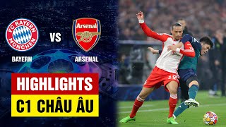 Highlights: Bayern Munich - Arsenal | Ngày đen đủi của Pháo Thủ, Kimmich toả sáng đúng lúc